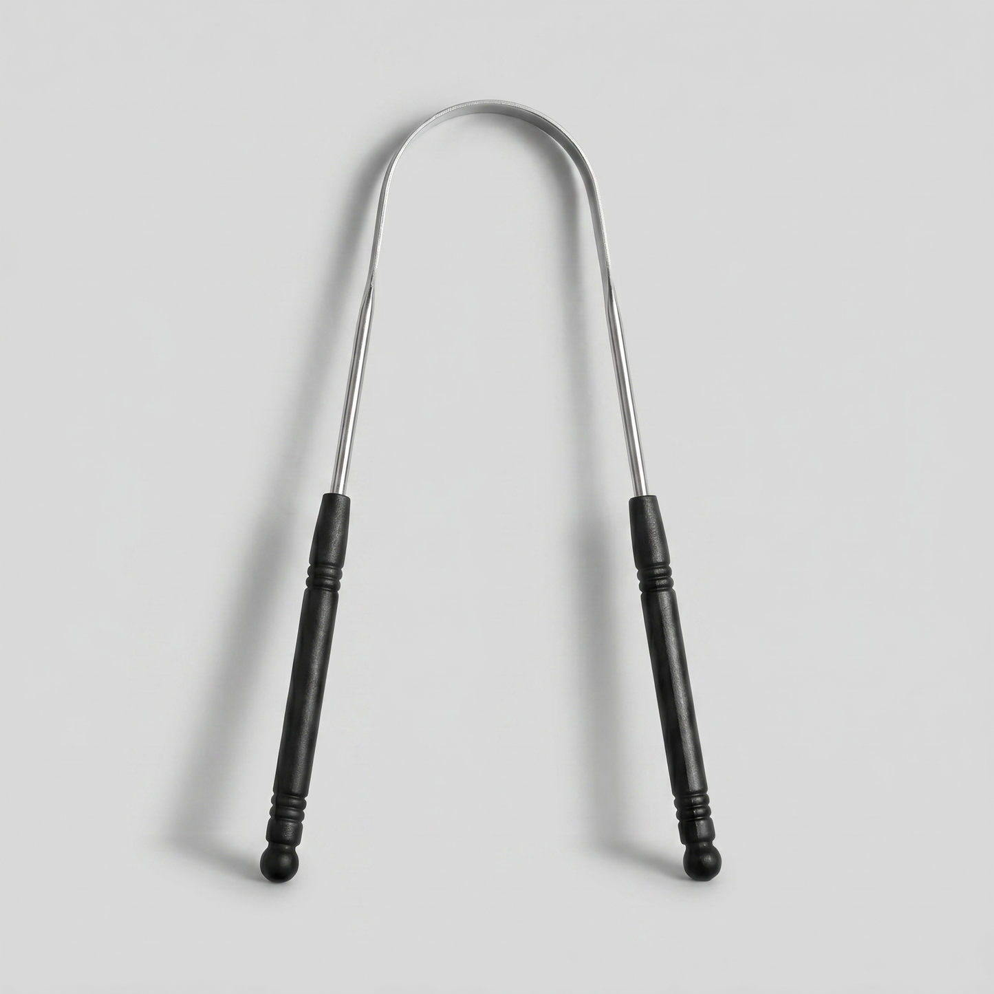 Stainless steel tongue cleaner