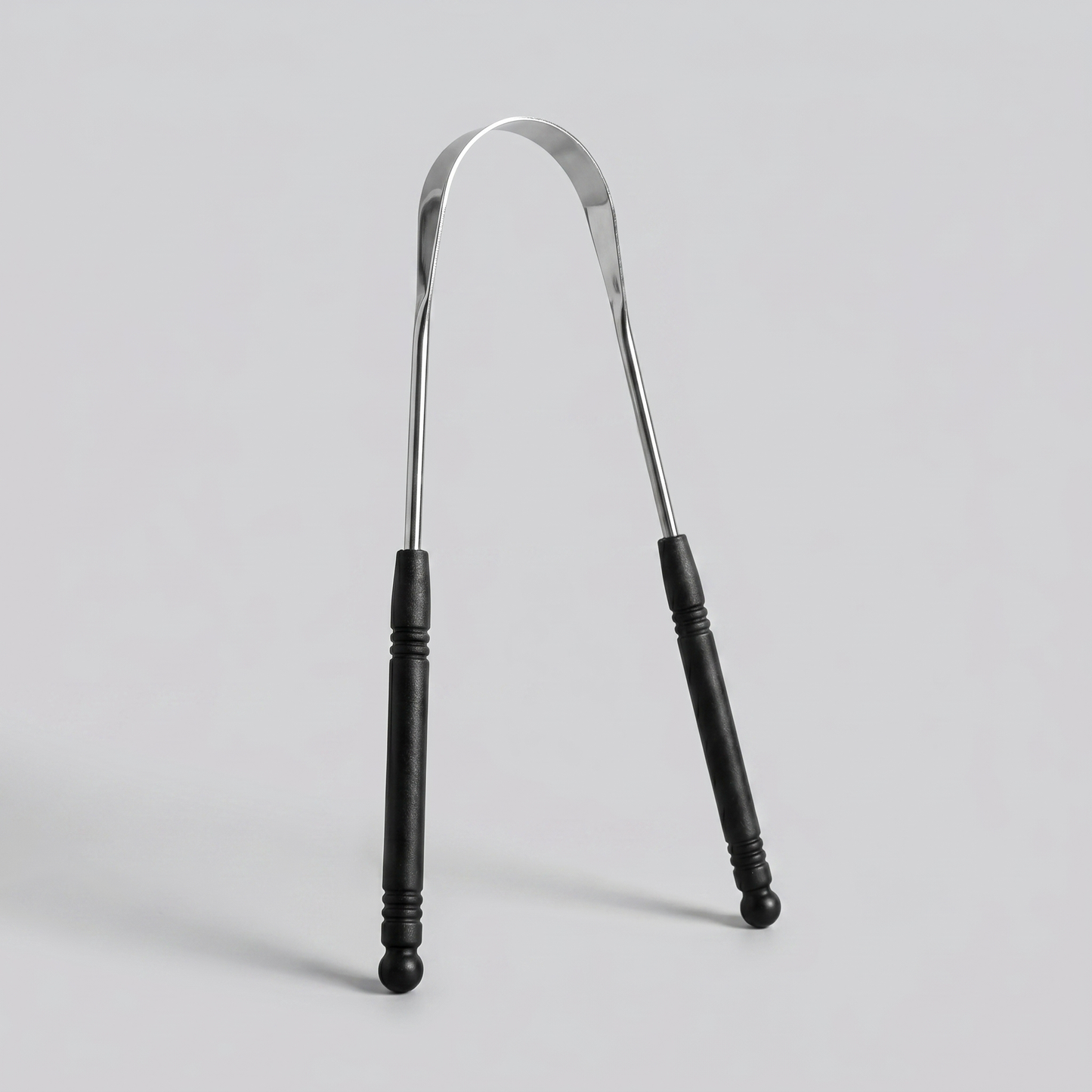 Stainless steel tongue cleaner