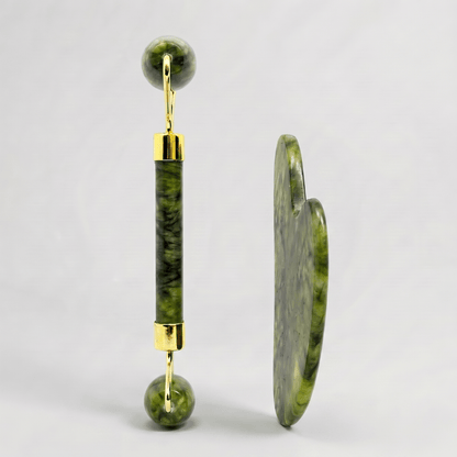 Gua Sha & Jade Roller Set