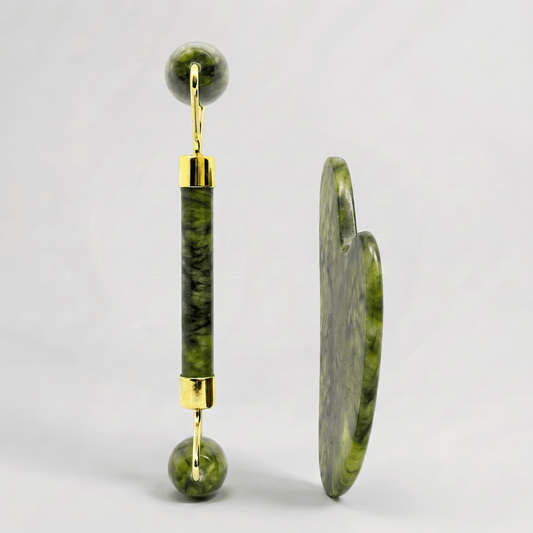 Gua Sha & Jade Roller Set